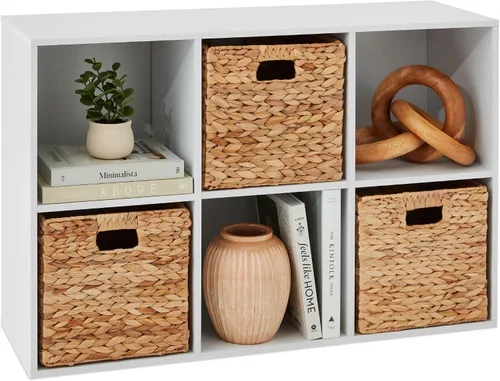 Miniatura 21 de Best Choice Products Estantería para niños con 6 cubos, organizador de almacenamiento, estante de 11 pulgadas, estantería, almacenamiento para Salvia