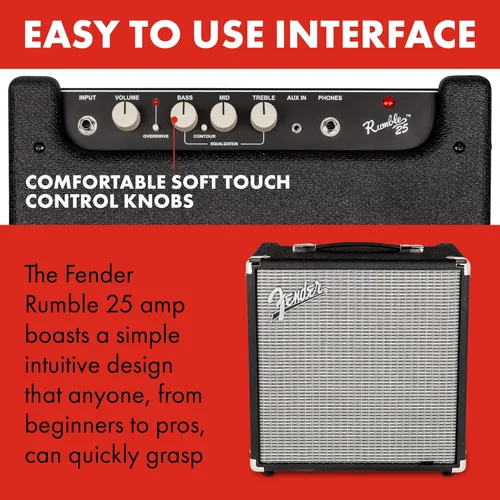 Miniatura 4 de Combo Amplificador Fender Rumble 500 V3 Bass , 25