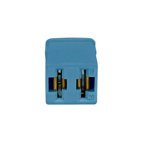 Miniatura 2 de Fusible alto estándar de 20 amperios J-Case de 1.063 in para camionetas, automóviles y SUV (20A, paquete de 10)
