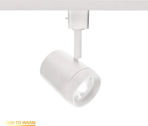 Miniatura 2 de WAC Lighting L-7011-WD-WT Oculux 7011 - Lámpara LED de cabeza de riel de luz regulable a caliente, color blanco