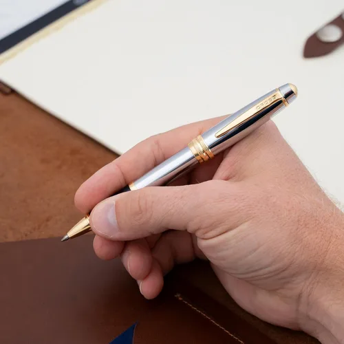 Miniatura 2 de Dayspring Pens Cross Bailey Medalist - Bolígrafo de punta redonda personalizada Bolígrafos cruzados de lujo grabados personalizados para hombres