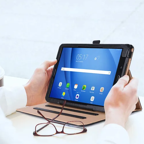 Miniatura 8 de Funda ProCase con soporte para Samsung Tab, múltiples ángulos de visión y bolsillo para documentos y tarjetas, Negro