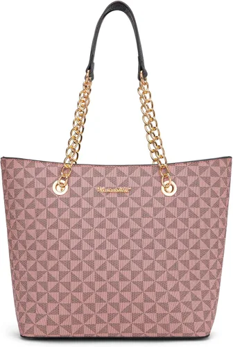Miniatura 14 de Montana West Bolsa Tote para Mujeres Bolsos de Mano con Asa Superior de Cadena