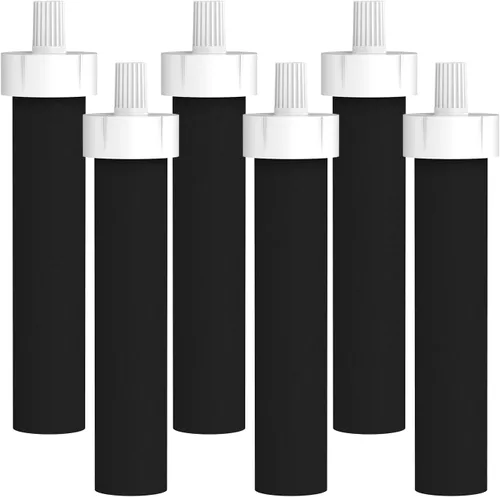 GLACIER FRESH Filtros para botella de agua, repuesto para Brita BB06, Brita Hard Side y Sport Water Bottle Filter, 6 unidades