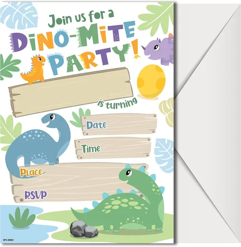 Miniatura 8 de Invitaciones de fiesta de cumpleaños de Caticorn con sobres (paquete de 20) - Invitaciones de fiesta temática de Caticornio para niñas, niños, niños