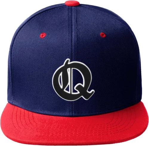 Miniatura 399 de Daxton Gorra clásica con visera de billete plano con letras del alfabeto inglés antiguo de la A a la Z
