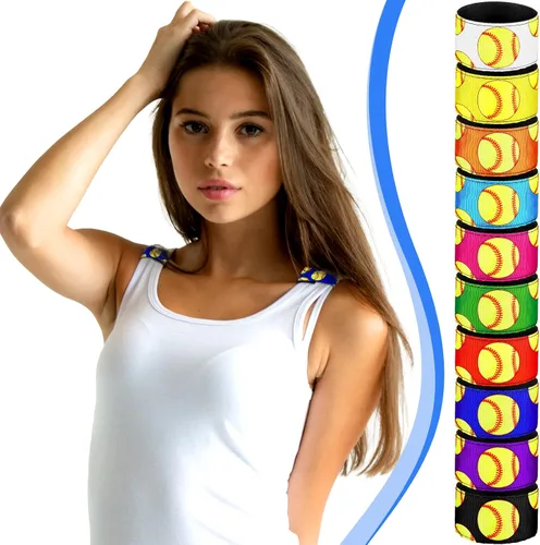Miniatura 5 de Yinder 10 pares de soportes para manga de fútbol y sóftbol, clips de manga para camisas deportivas, accesorios