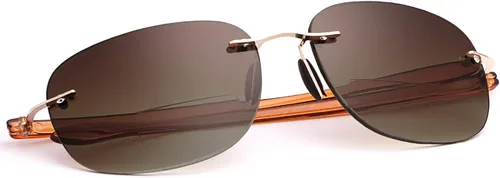 K.LAVER Lentes de lectura bifocales sin montura para lectores con protección UV para hombres y mujeres