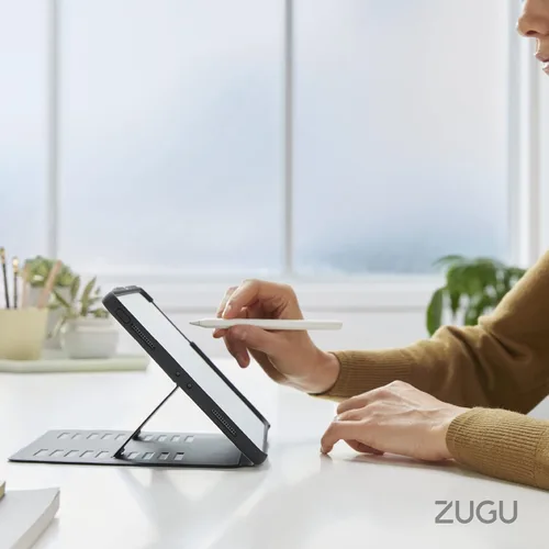 Miniatura 9 de Zugu Case Funda protectora delgada para iPad Air de 13 pulgadas M4 2026, M3 2025, M2 y 12.9 pulgadas (3ª/4ª generación), funda protectora delgada