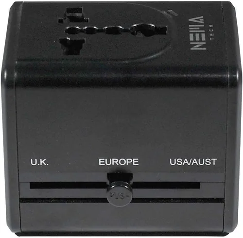 Miniatura 4 de Adaptador de viaje universal NemaTech Worldwide con cargador USB
