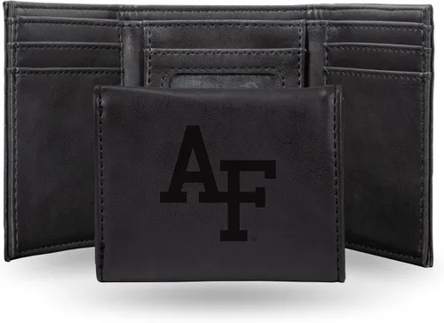 Miniatura 158 de NCAA Rico Industries - Billetera triple grabada con láser, con grabado láser, accesorio para hombre