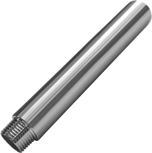Miniatura 6 de Beduan Accesorios de tubería de acero inoxidable, 1/2" NPT macho x 1/2" NPT hembra roscada, niple de 2" de longitud de tubería fundida (paquete de 2)