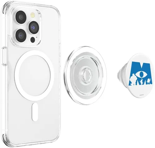 Miniatura 4 de Disney Pixar Monsters Inc. Logo con Sulley Mike y Boo PopSockets MagSafe PopGrip para iPhone