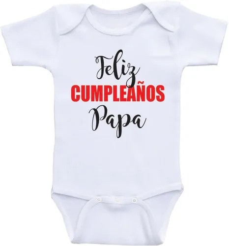 Miniatura 6 de Feliz Cumpleanos Papa - Body de cumpleaños para bebé