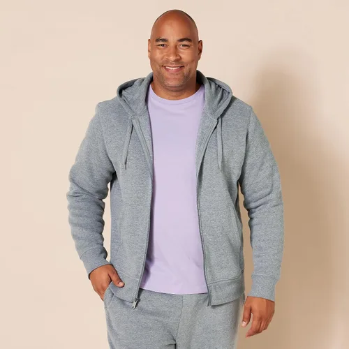 Miniatura 5 de Tienda Essentials Men's Full-Zip Hooded Fleece Sweatshirt (Available in Big & Tall)