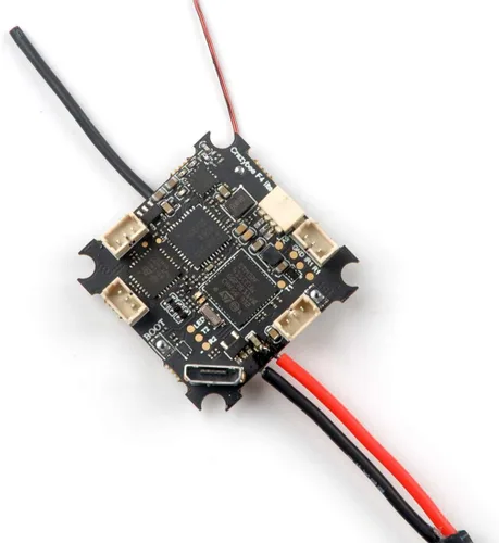 Miniatura 2 de HAPPYMODEL Crazybee F4 Lite 1S Controlador de vuelo integrado 5-8G VTX 4 en 1 ESC compatible con receptor Frsky/Flysky TinyWhoop Mobula6 Racing