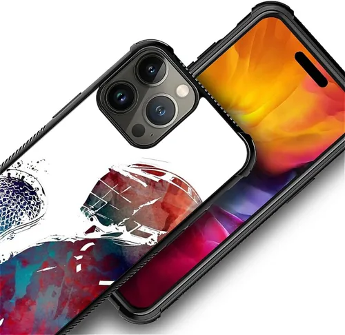 Miniatura 43 de Compatible con funda para iPhone 6 Plus/6s Plus,Bite Your Teeth Diseño de patrón asombroso, funda trasera dura de PC anti-arañazos y a prueba