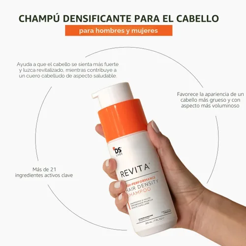 Miniatura 2 de DS Labs - Kit de champú y acondicionador Revita para hombres y mujeres, sistema de cuidado del cuero cabelludo de dos pasos para cabello