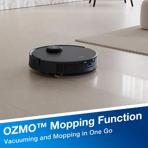 Miniatura 6 de ECOVACS DEEBOT N20 Plus Robot Aspirador y Fregona, con Estación de Vaciado Automático Sin Bolsa, Succión Potente de 8000Pa, Tecnología Anti-Enredos