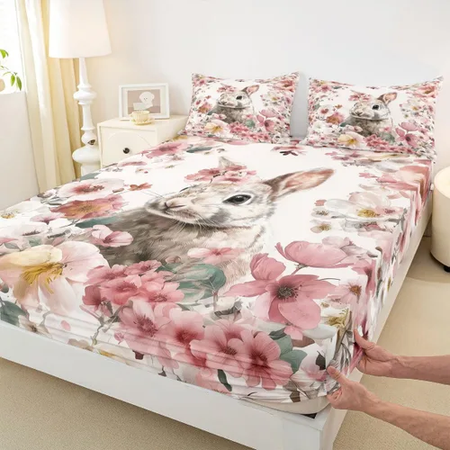 Miniatura 19 de Erosebridal Sábana bajera ajustable con estampado de fútbol, tamaño individual, para niños y niñas, juego de ropa de cama de juegos de pelota, funda