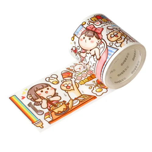 Miniatura 8 de Alideco - Cintas adhesivas decorativas pequeñas de mochi washi, ideales para suministros de diario, manualidades, álbum de recortes, bricolaje