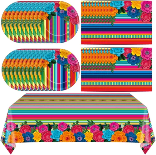 Miniatura 9 de Platos de papel con temática de circo y servilletas, decoraciones de fiesta de circo, juego de vajilla de carnaval, platos de cena con temática