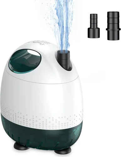 Pawfly Bomba de agua sumergible de 230 GPH de 12 W, bomba de fuente portátil pequeña con elevación de 3.3 pies de altura ultra silenciosa bomba de