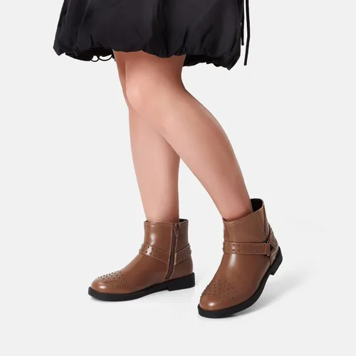 Miniatura 6 de DREAM PAIRS Botas de tobillo para niñas pequeñas y grandes