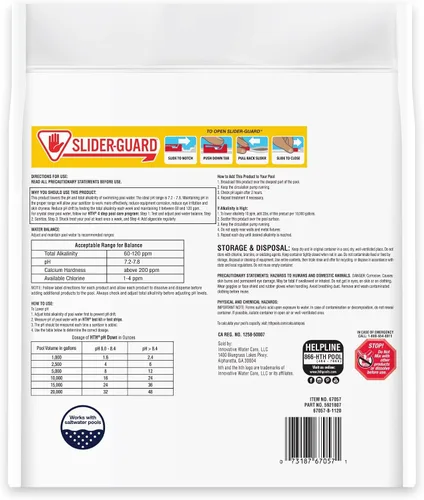 Miniatura 2 de HTH Pool Care pH Down, Reduce el pH, Químico para Piscina, 5 Libras