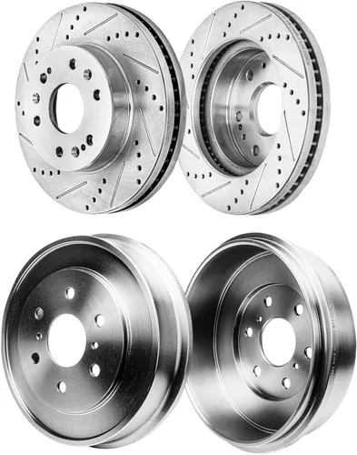 Miniatura 30 de Detroit Axle - Kit de freno delantero para Honda Odyssey 1999-2004 2001-2002 MDX Rotores de freno de disco Pinza de freno de disco con soporte