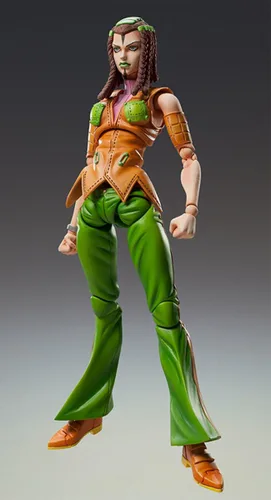 Miniatura 7 de Medicos JoJo's Bizarre Adventure: Parte 6 - Stone Ocean: Hermes Costello Super Action Statue