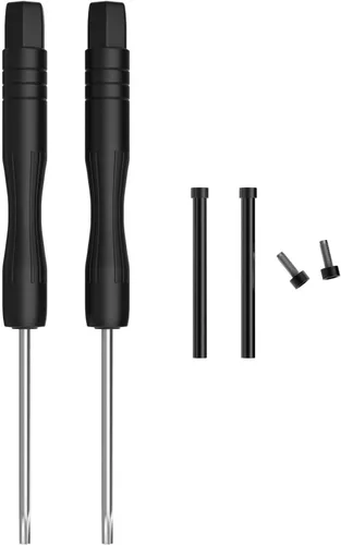 Miniatura 4 de Accesorio de tornillo compatible con Garmin Forerunner 235 Smart Watch, 2 piezas de acero inoxidable tornillos de repuesto herramienta de extracción