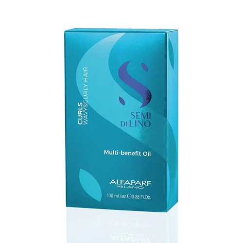 Miniatura 7 de Alfaparf Milano Semi di Lino Curls - Aceite nutritivo para cabello ondulado y rizado, suero ligero y multibeneficio, reduce el encrespamiento, añade