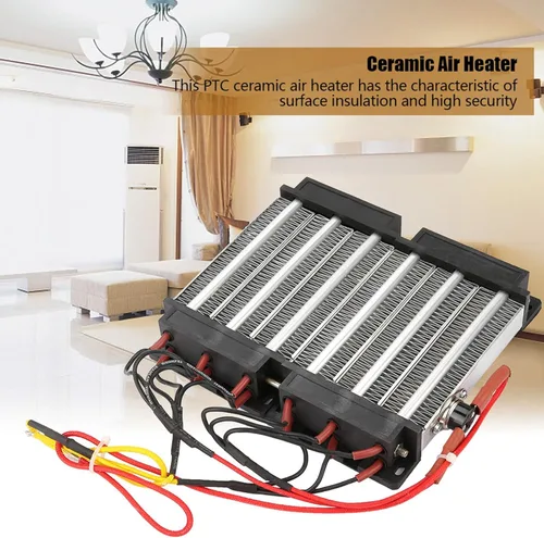 Miniatura 4 de Calentador eléctrico de cerámica del calentador de aire 1500W para el elemento de calefacción rápido de los sistemas 110V de la HVAC