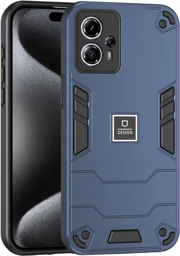 Miniatura 350 de Funda compatible con Huawei Y9 Prime (2019), compatible con Huawei Y9 Prime (2019) 4G STK-L21 2 en 1 [PC duro + TPU], funda de teléfono azul