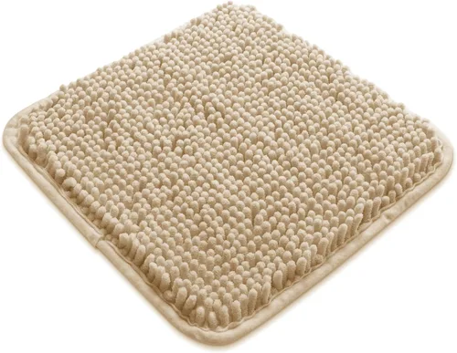 Miniatura 93 de Yeaban Alfombra de pasillo de baño de 24 x 72 pulgadas, antideslizante, alfombra de baño larga de felpilla gruesa, absorbente y lavable, alfombra