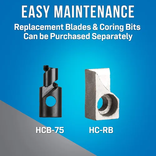 Miniatura 5 de Jonard Tools HSC-75 Herramienta de núcleo y pelado de línea dura de 3/4" para cables Times Fiber T10 y Commscope P3