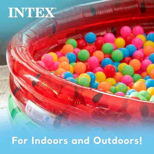 Miniatura 4 de Intex Piscina de sandía inflable redonda de 66 pulgadas para niños de 2 años en adelante