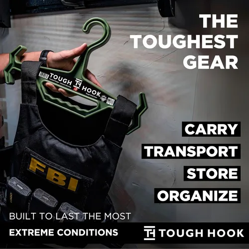Miniatura 10 de Tough Hook – Gancho resistente capacidad de carga de 150 libras / 68 Kg. Azul