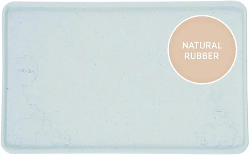 Miniatura 9 de HEVEA Mantel individual de goma natural para niños, alternativa a la silicona y el plástico con material reciclado, seguro para niños con divertidos
