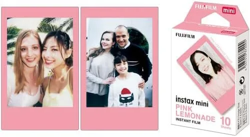 Miniatura 8 de Fujifilm Paquete variado de películas Instax Mini – 5 estilos únicos para cámaras Instax (Macaron, Monocromo, Mármol Azul, Lavanda, Limonada Rosa)