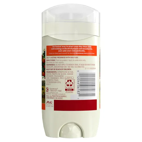 Miniatura 7 de Old Spice Desodorante sin aluminio para hombres, frescura duradera 24/7 y aroma de larga duración, protección contra el sudor y el olor 24/7, aroma
