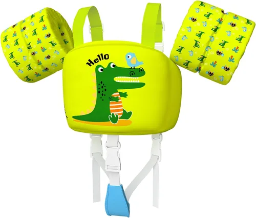 Miniatura 22 de Chaleco de natación para niños pequeños, apto para niños de 28 a 70 libras, flotadores para niños y niñas, ayuda a la natación, entrenamiento, traje