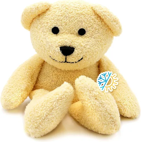 Miniatura 15 de Thermal-Aid (Buckley The Blue Bear) - Almohadilla térmica lavable y bolsa de hielo - Paquete de felpa caliente/frío con relleno de maíz natural