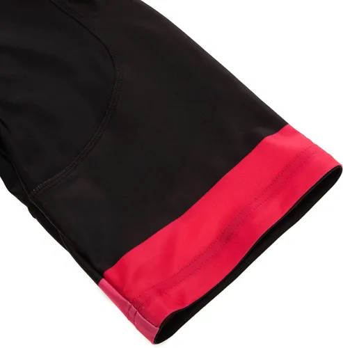 Miniatura 46 de Camiseta de ciclismo para mujer, manga corta y pantalones cortos de ciclismo acolchados para verano