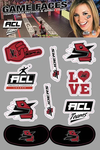 Miniatura 55 de Fan-A-Peel Tatuajes temporales sin agua del estado de Florida, hipoalergénicos, para despegar y pegar, tatuajes temporales impermeables, con Florida