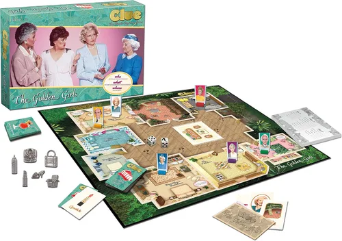 Miniatura 3 de USAopoly The dorado Girls Clue Juego de mesa