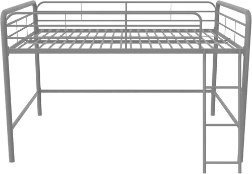 Miniatura 5 de DHP Jett Junior Cama de Metal Completa para Desván, Plateada