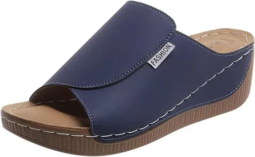 Miniatura 7 de Sandalias ortopédicas para mujer con soporte para el arco, cómodas sandalias ortopédicas de verano White