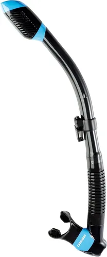 Miniatura 13 de Cressi Adult Diving Dry Snorkel with Splash Guard and Top Valve - Supernova Dry: Designed in Italy Negro